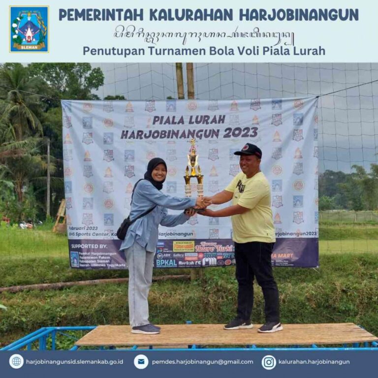 gambar_Penutupan Turnamen Bola Voli Piala Lurah 2023
